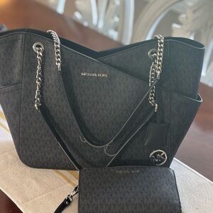 Michael Kors Black Tote Bag
